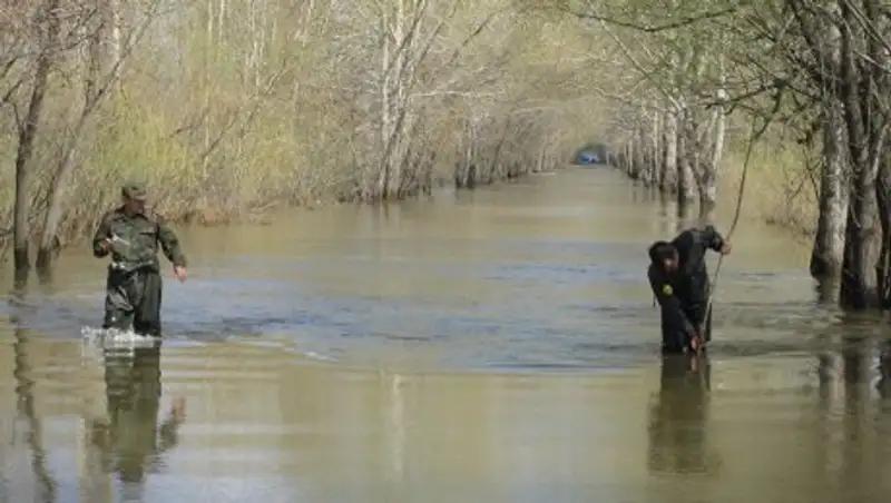 Более Т1 млрд выделило правительство на ликвидацию последствий паводка в СКО