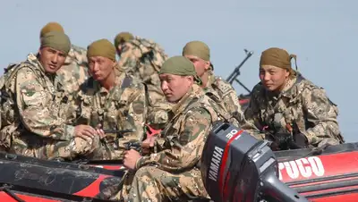 Казахстанские солдаты, фото - Новости Zakon.kz от 09.08.2022 15:07