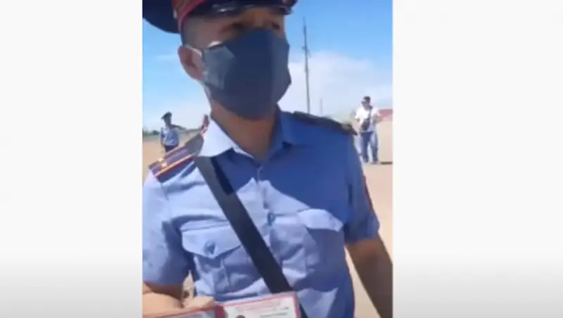 Видео о "давлении и задержаниях в Балхаше" распространяют в Сети