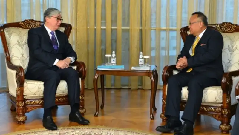 Председатель Сената Токаев принял Посла Сингапура