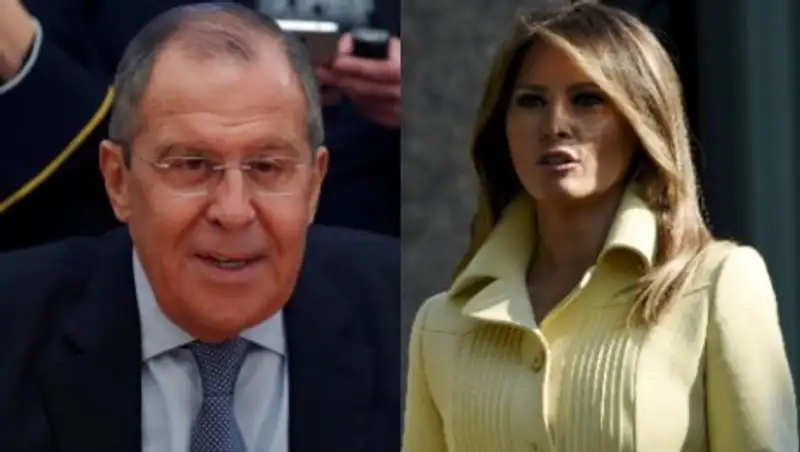 Отличные туфли, надо жене взять: Лавров бросил значительный взгляд на ноги Меланьи Трамп