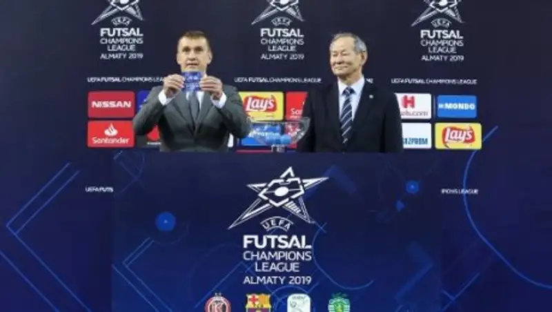“Кайрат” сыграет с “Барселоной” в полуфинале футзальной Лиги Чемпионов УЕФА