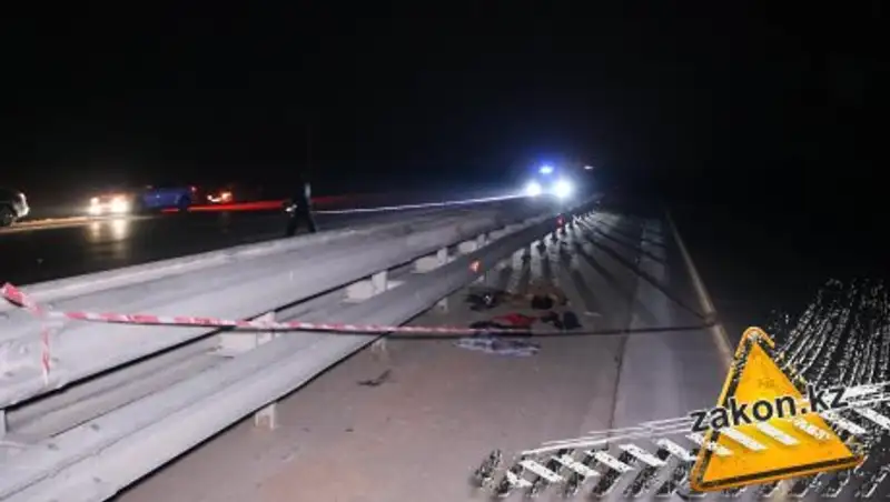 В Алматинской области в страшном ДТП у женщины оторвало ногу