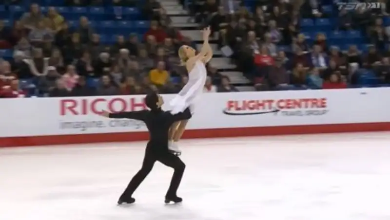 Канадские фигуристы использовали композицию, с которой выступал Денис Тен