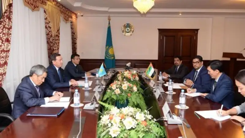 Казахстан и ОАЭ обсудили сотрудничество в сфере борьбы с преступностью