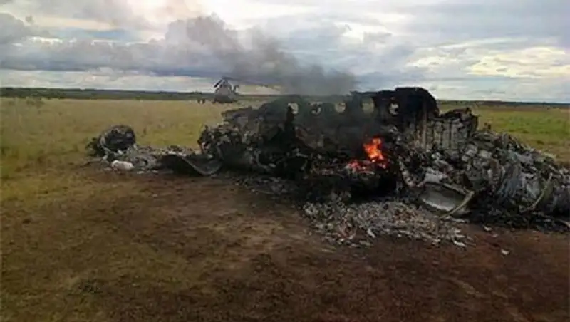 Мексиканский самолет сбит над Венесуэлой