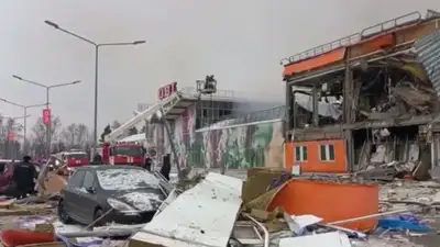 пожар в ТЦ в Подмосковье, фото - Новости Zakon.kz от 09.12.2022 14:08