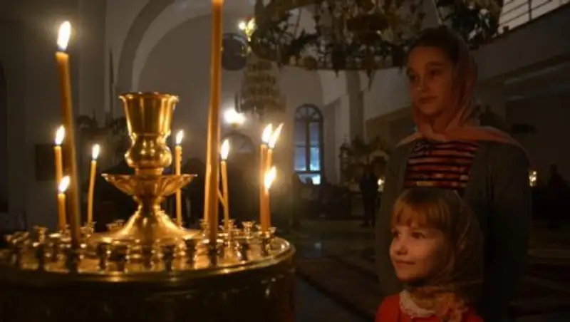 Православные Казахстана встретили Рождественский сочельник