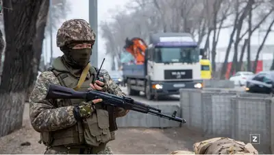 блокпосты, фото - Новости Zakon.kz от 26.01.2022 17:41