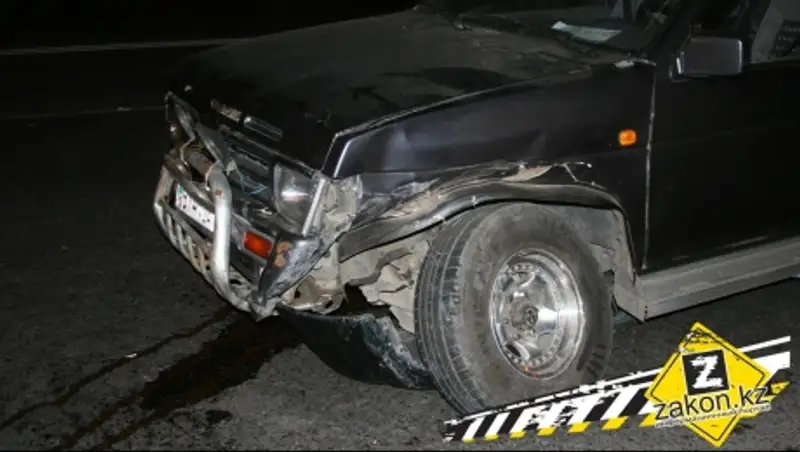 В Алматы в результате ДТП пострадал водитель