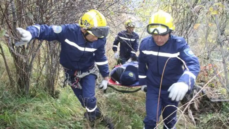 Алматинские спасатели отмечают свой профессиональный праздник