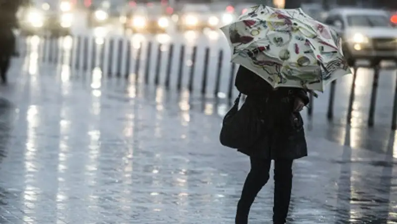 Погода в РК: на севере мокрый снег, на юге - дожди