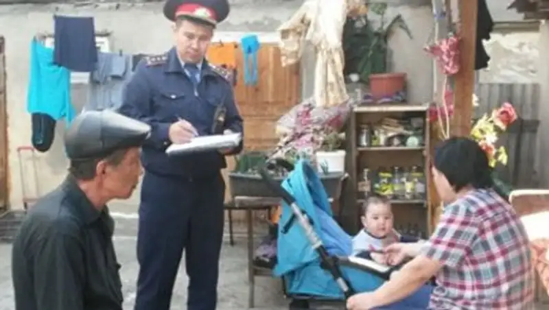 Семейные дебоширы на особом контроле алматинской полиции