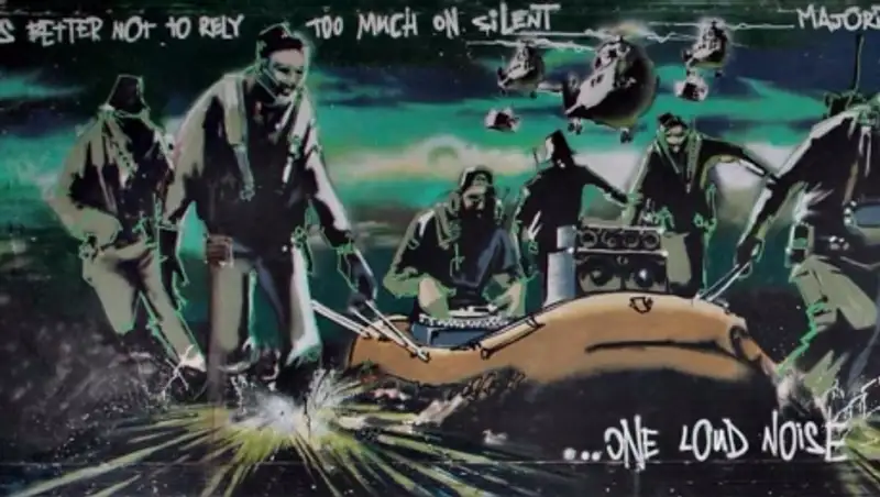 Работу уличного художника Бэнкси продадут на аукционе во Франции