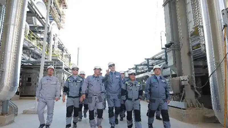 Газохимический комплекс Атырау остановлен