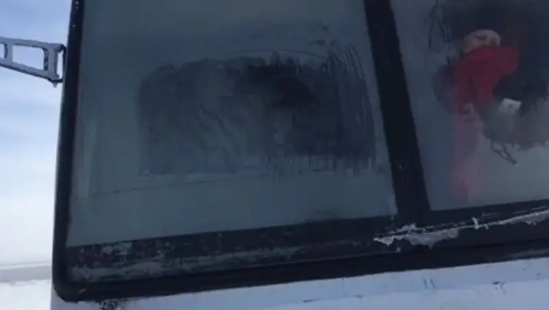 Любительницы шопинга едва не замерзли на казахстанской трассе