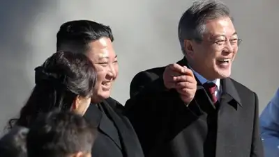 Pyeongyang Press Corps/Pool, фото - Новости Zakon.kz от 20.09.2018 17:03