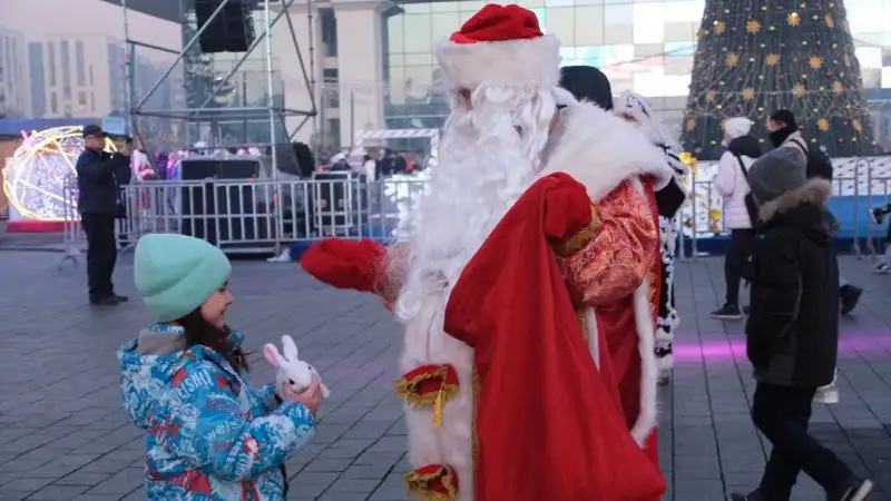 Флешмоб "Аяз Ата" прошел в Алматы