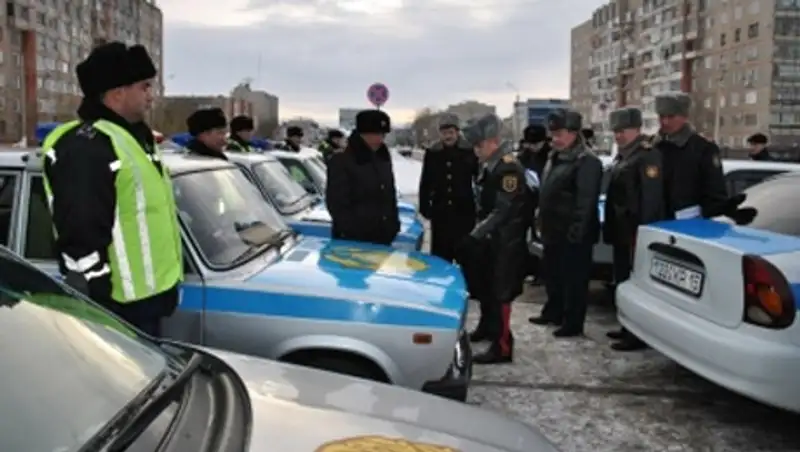 Полицейские Петропавловска готовят автопарк к зиме