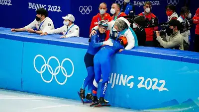 Шорт-трек Пекин-2022, фото - Новости Zakon.kz от 11.02.2022 18:02