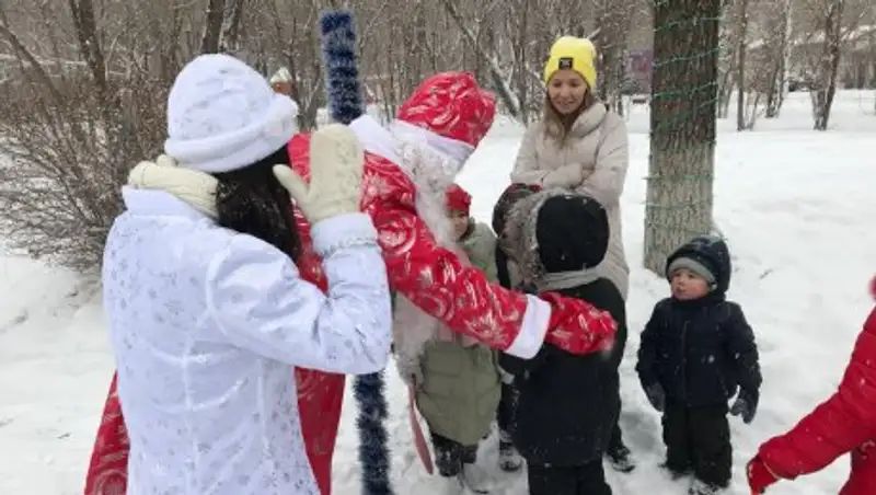 Резиденция Деда Мороза появилась в Астане