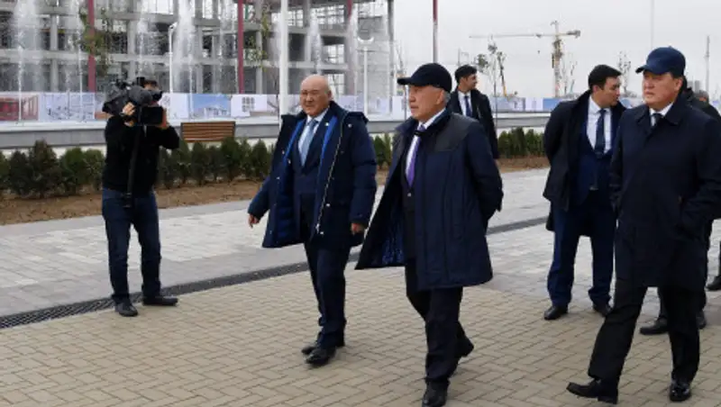 В Сети появилось видео визита Елбасы в Туркестанскую область