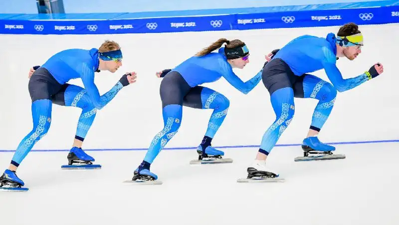 Команда Казахстана по конькобежному спорту приступила к тренировкам в Пекине