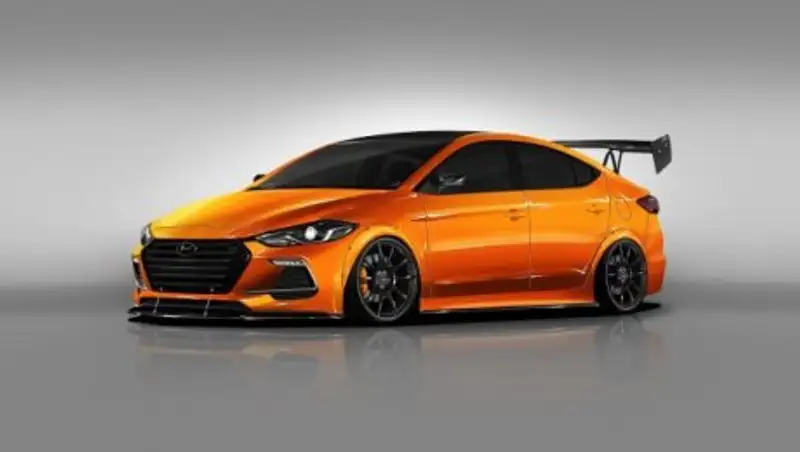 Седан Hyundai Elantra получил экстремальную модификацию