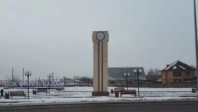 иссык, биг-бен, строительство, завершение, акимат, фото - Новости Zakon.kz от 28.12.2021 17:07