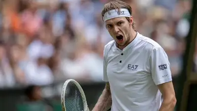 21-23 июля в Лос-Анджелесе пройдет выставочный турнир шоу формата с участием одних из ярких теннисистов профессионального тура (АТР). Первая ракетка Казахстана Александр Бублик примет участие в серии Ultimate Tennis Showdown, фото - Новости Zakon.kz от 21.07.2023 14:17