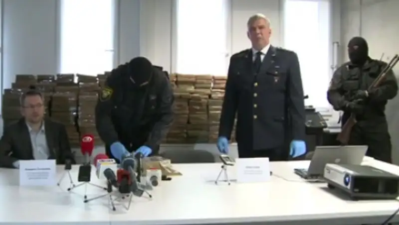 В Латвии перехватили подготовленную для отправки в Россию тонну гашиша