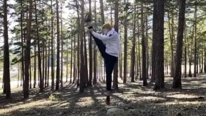 Димаш Кудайберген восхитил поклонников своими спортивными навыками