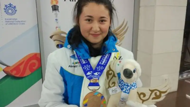 Жанбота Алдабергенова: Мне приятно завоевать медаль Универсиады-2017