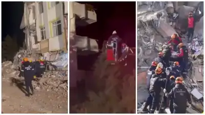 Казахстанские спасатели вытащили из-под завалов женщину в Турции, фото - Новости Zakon.kz от 08.02.2023 15:09
