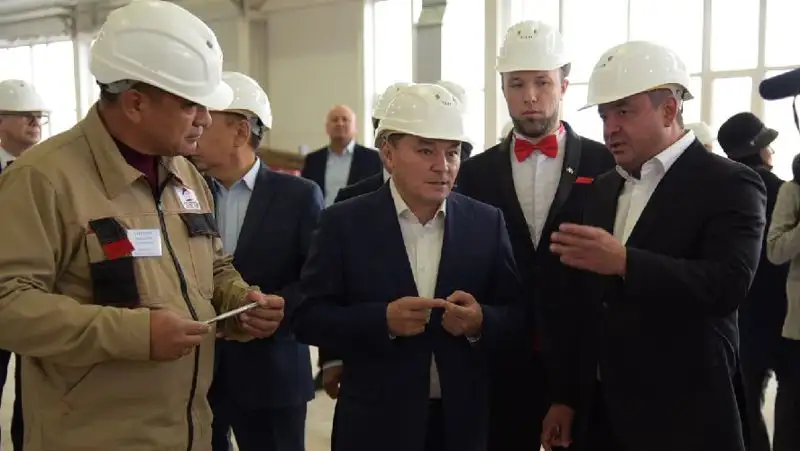 В Акмолинской области открылся завод по производству железобетонных изделий , фото - Новости Zakon.kz от 15.10.2022 16:04