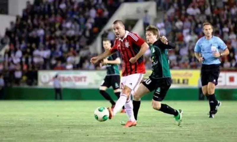 «Актобе» в первом матче третьего отборочного раунда Лиги Европы победил исландский «Брейдаблик» - 1:0 (фото), фото - Новости Zakon.kz от 02.08.2013 15:15