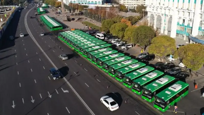 Автобусы в Алматы обновят на маршруте № 99