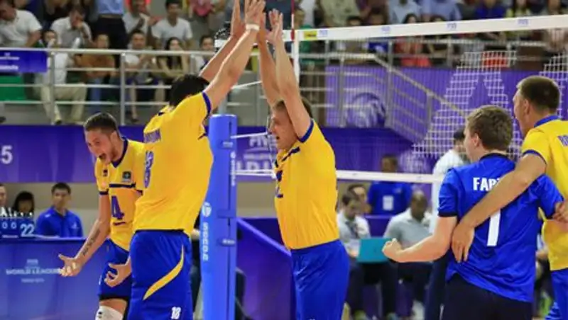 Волейболисты Казахстана уступили команде Египта на этапе Мировой Лиги