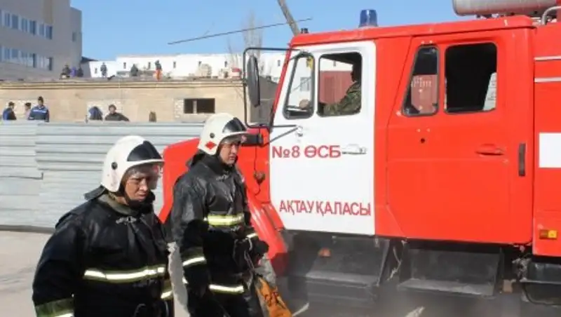 За неделю в Мангистау сгорели пять автомобилей