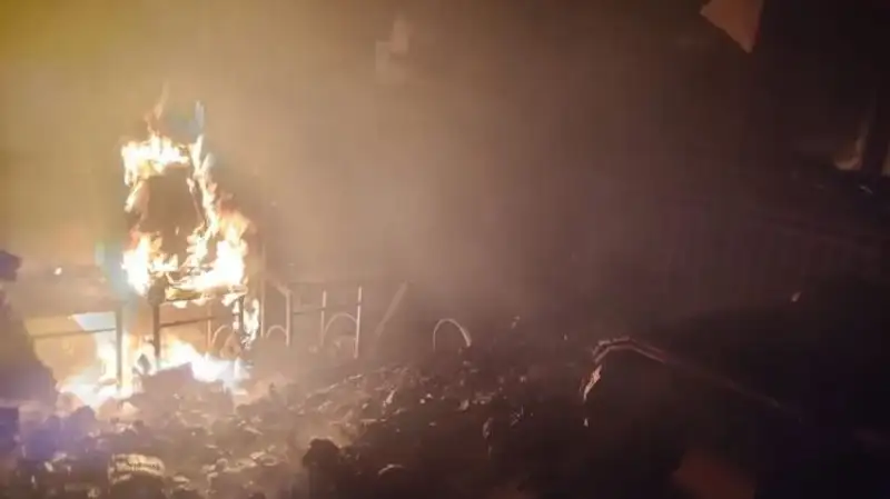 В Павлодарской области во время крупного пожара погиб подросток