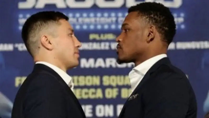 Головкин и Джейкобс провели дуэль взглядов