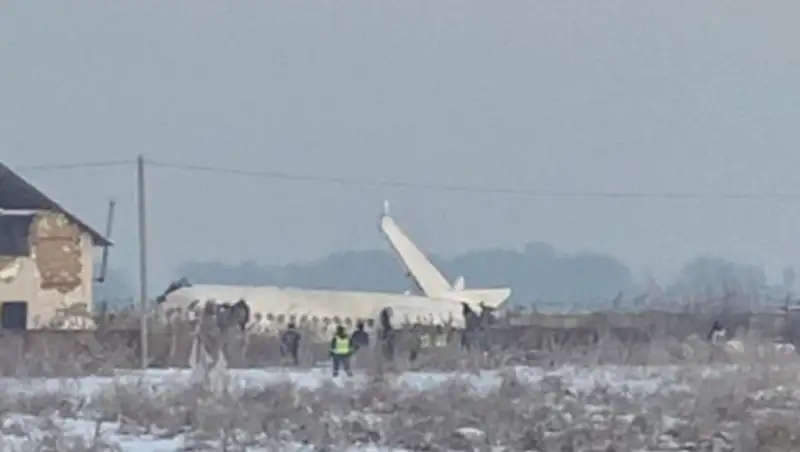 Дом, в который врезался самолет авиакомпании Bek Air, построен незаконно