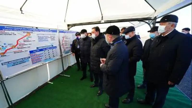 Мамин проинспектировал реализацию крупных проектов транспортной инфраструктуры