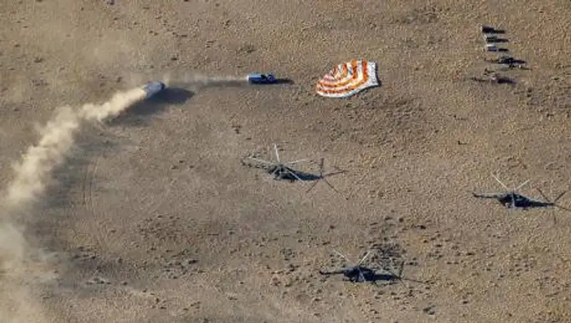 "Союз МС-16" успешно приземлился в Казахстане