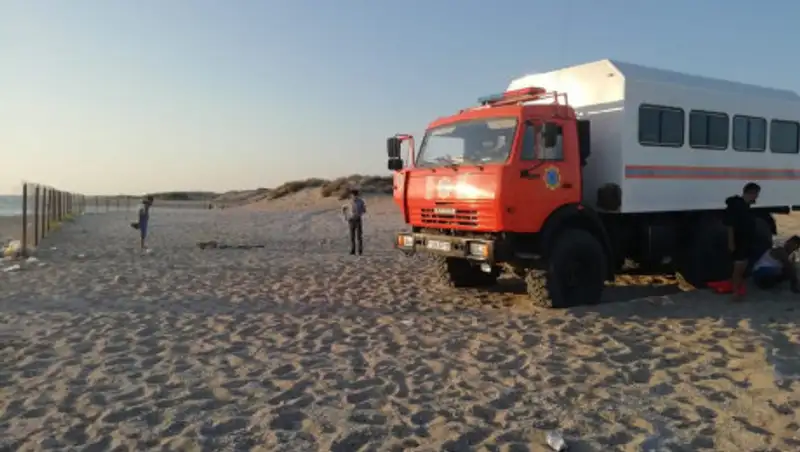 В Актау на водосбросе "Шора" утонул мужчина