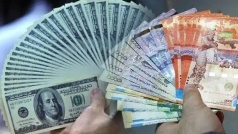 Официальный курс тенге на конец января составил 155,5 тенге за доллар США