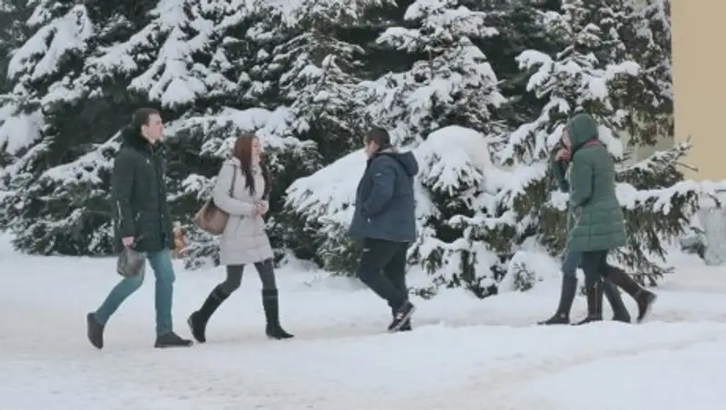 16 февраля на большей части Казахстана сохранится неустойчивая погода