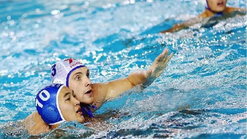 Мужская сборная Казахстана завоевала "бронзу" ЧА-2022 по водному поло