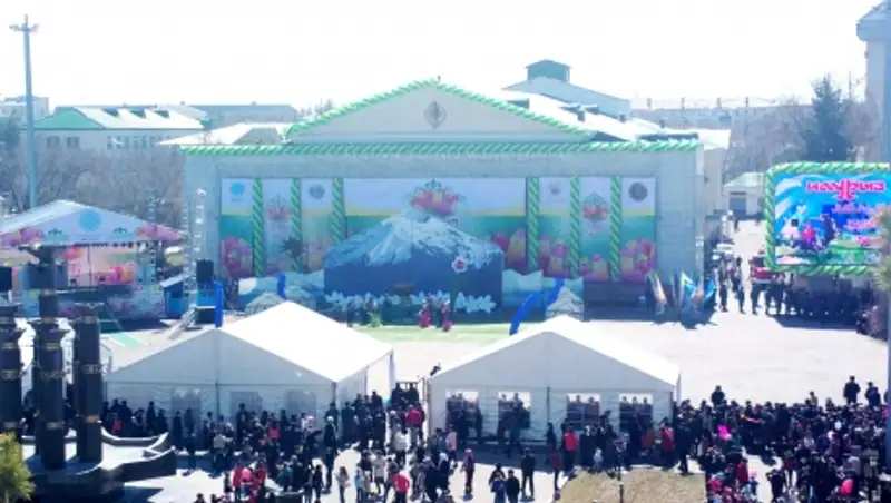 В Талдыкоргане широко отпраздновали Наурыз