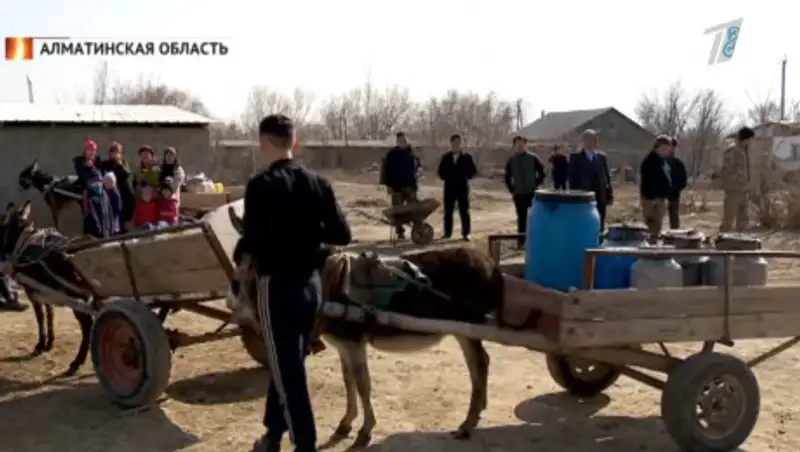 Жители Алматинской области жалуются на нехватку воды
